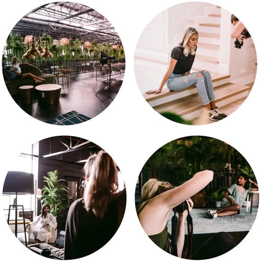 ALL THE GLAM… BEHIND THE CAM
