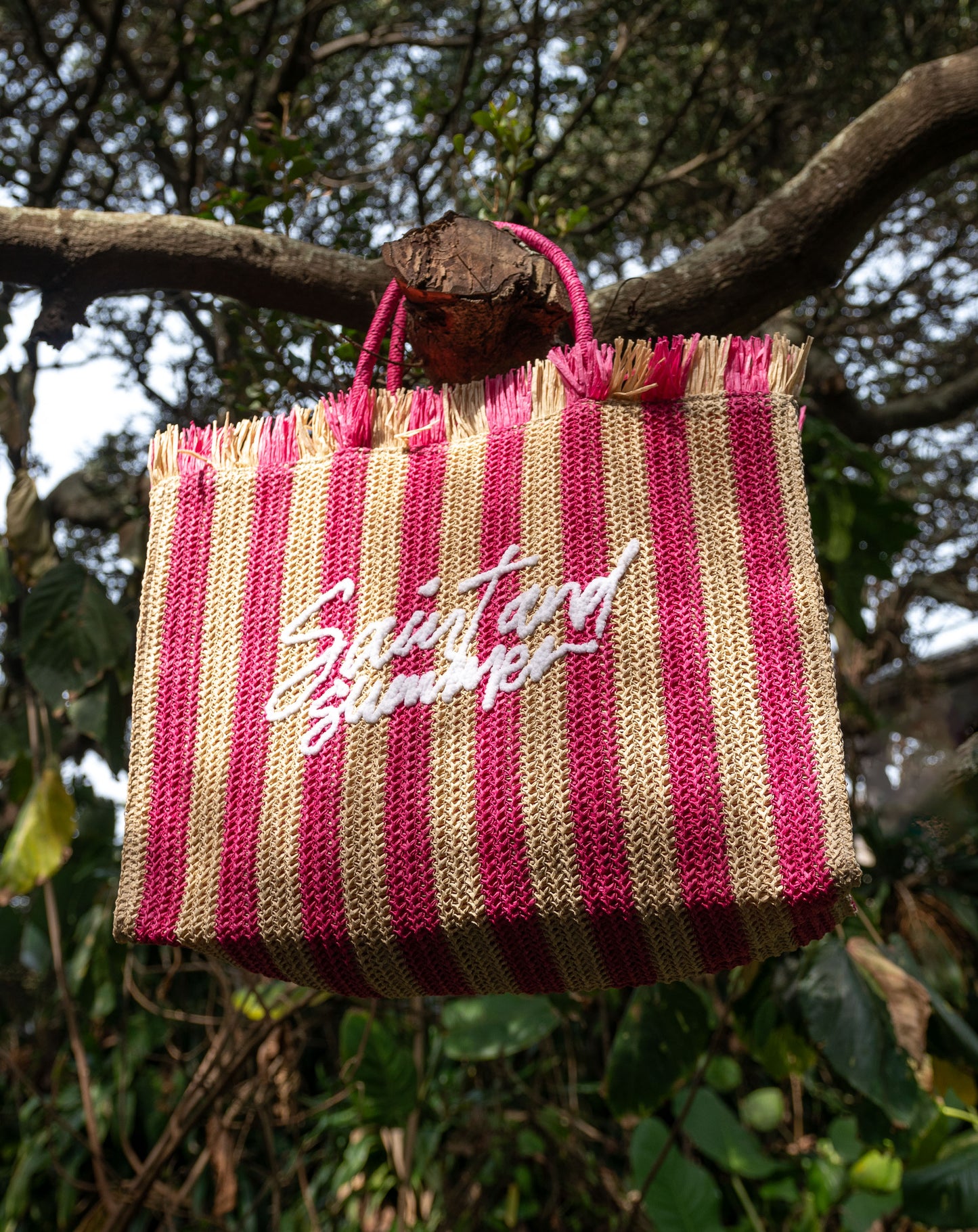 Ladies Lula 2 Tone Basket Bag