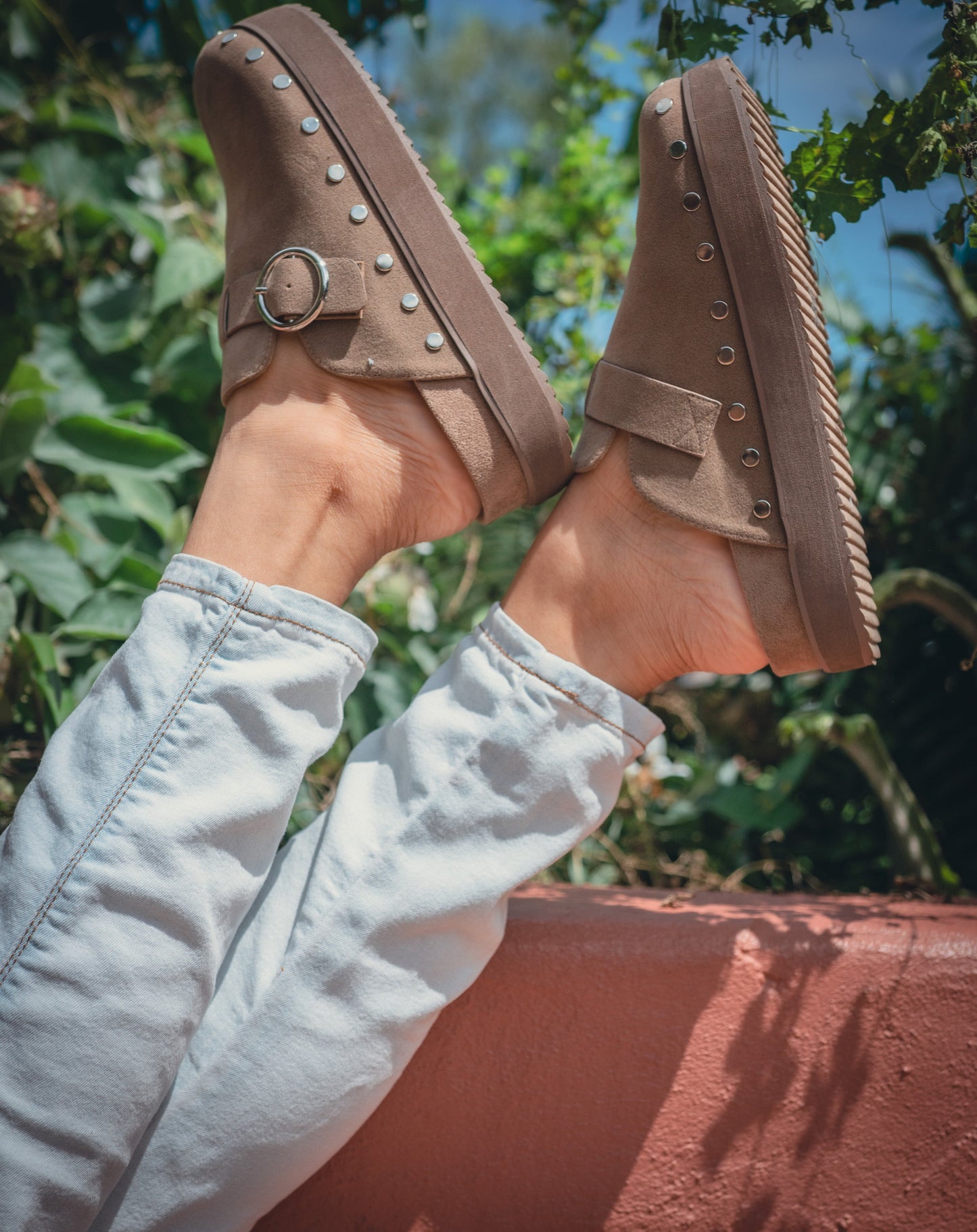 Ladies Zoe Platform Slip On Shoe - Casual Shoes