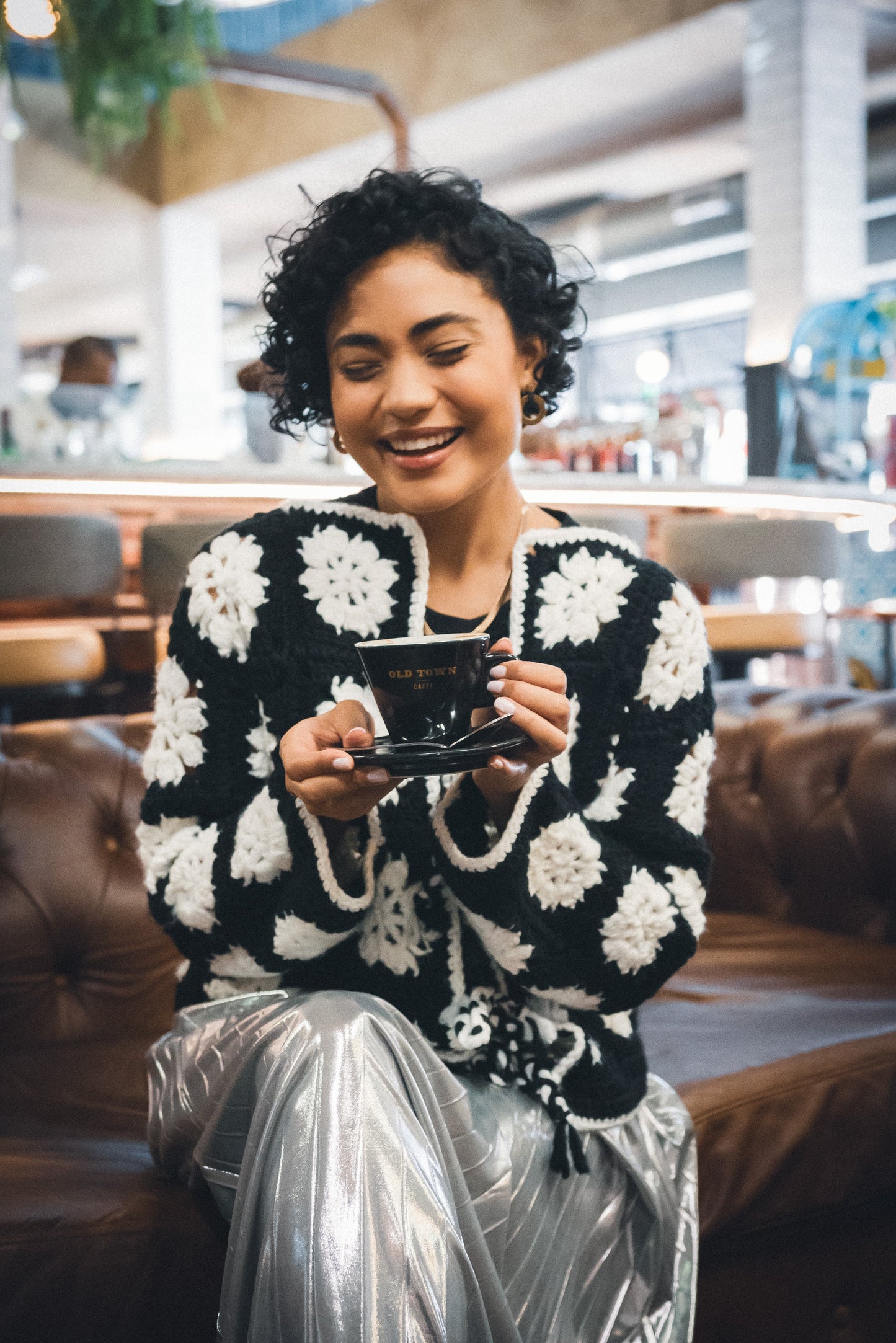 Ladies Daisy Cardigan - Knit Tops