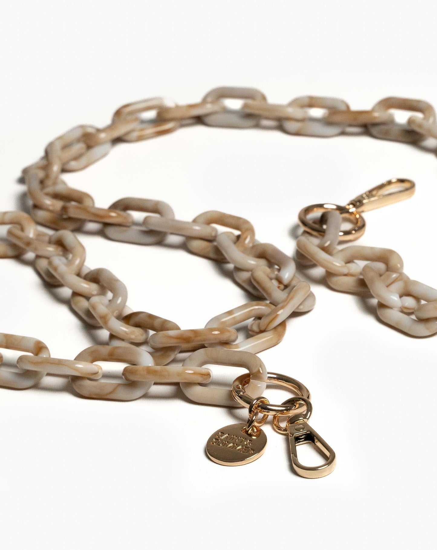 Long Phone Chain - Cream - Cream / One Size - Novelty