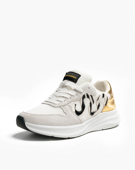 Ladies Lucia Zebra Sneaker