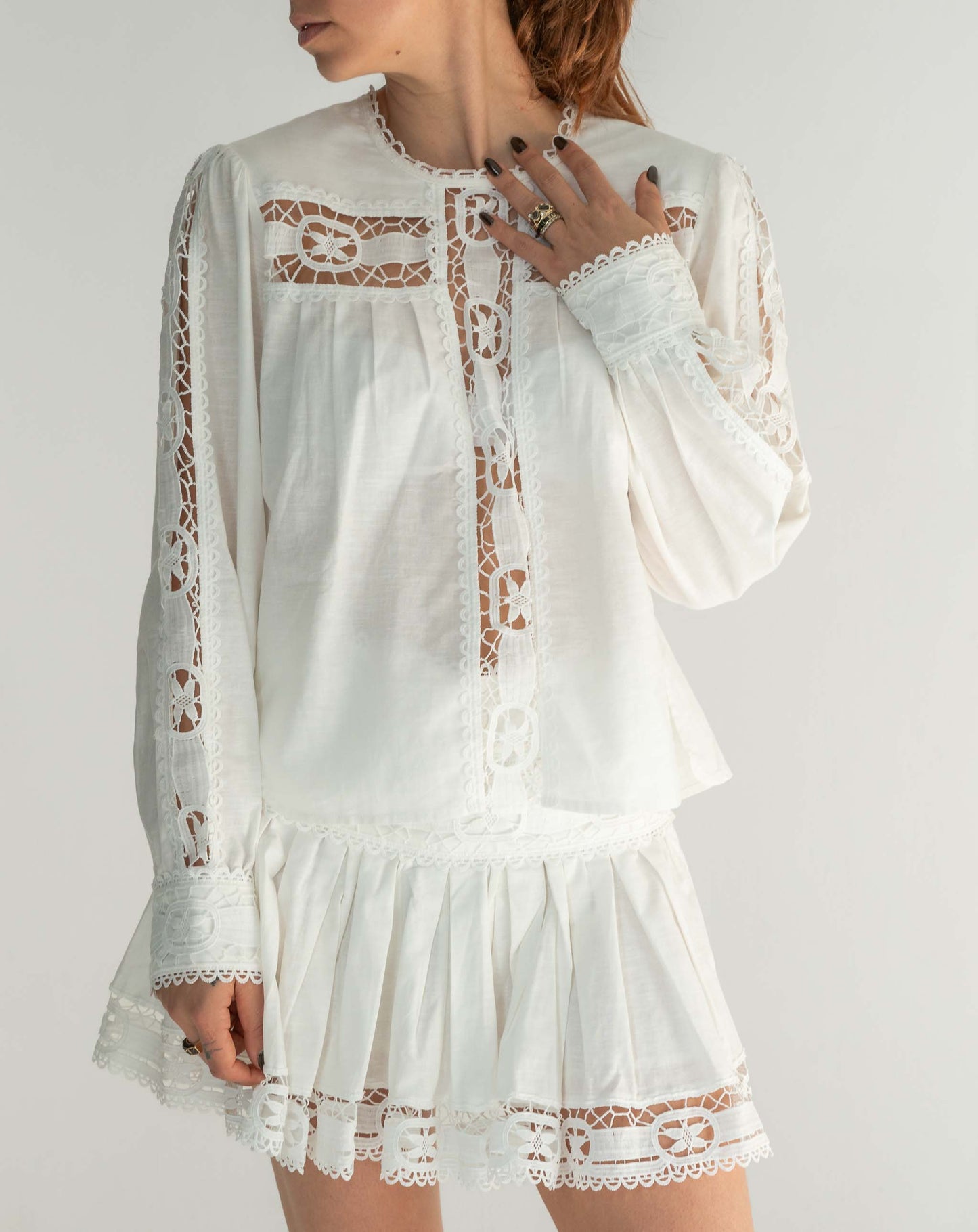 Ladies Serena White Shirt