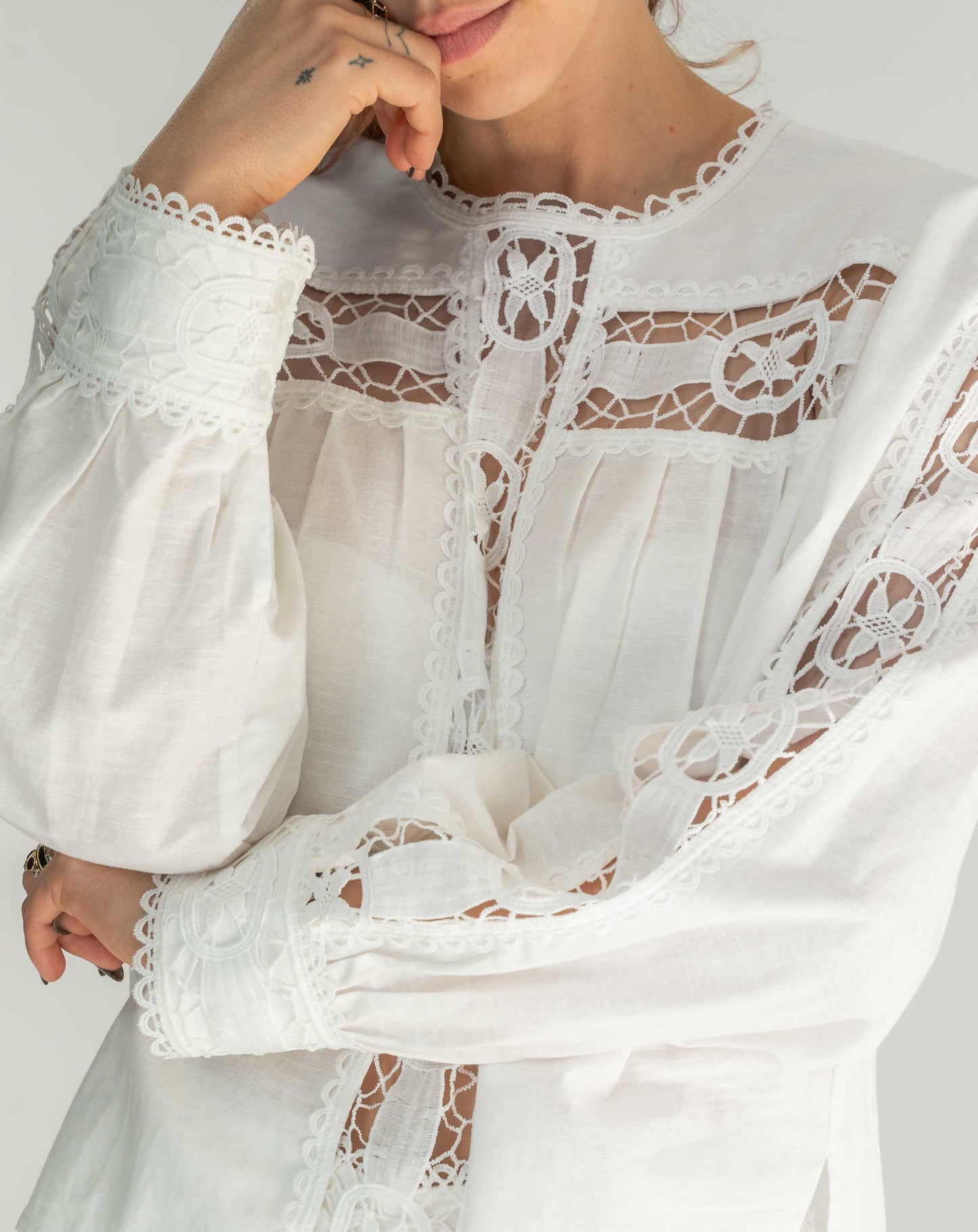 Ladies Serena White Shirt