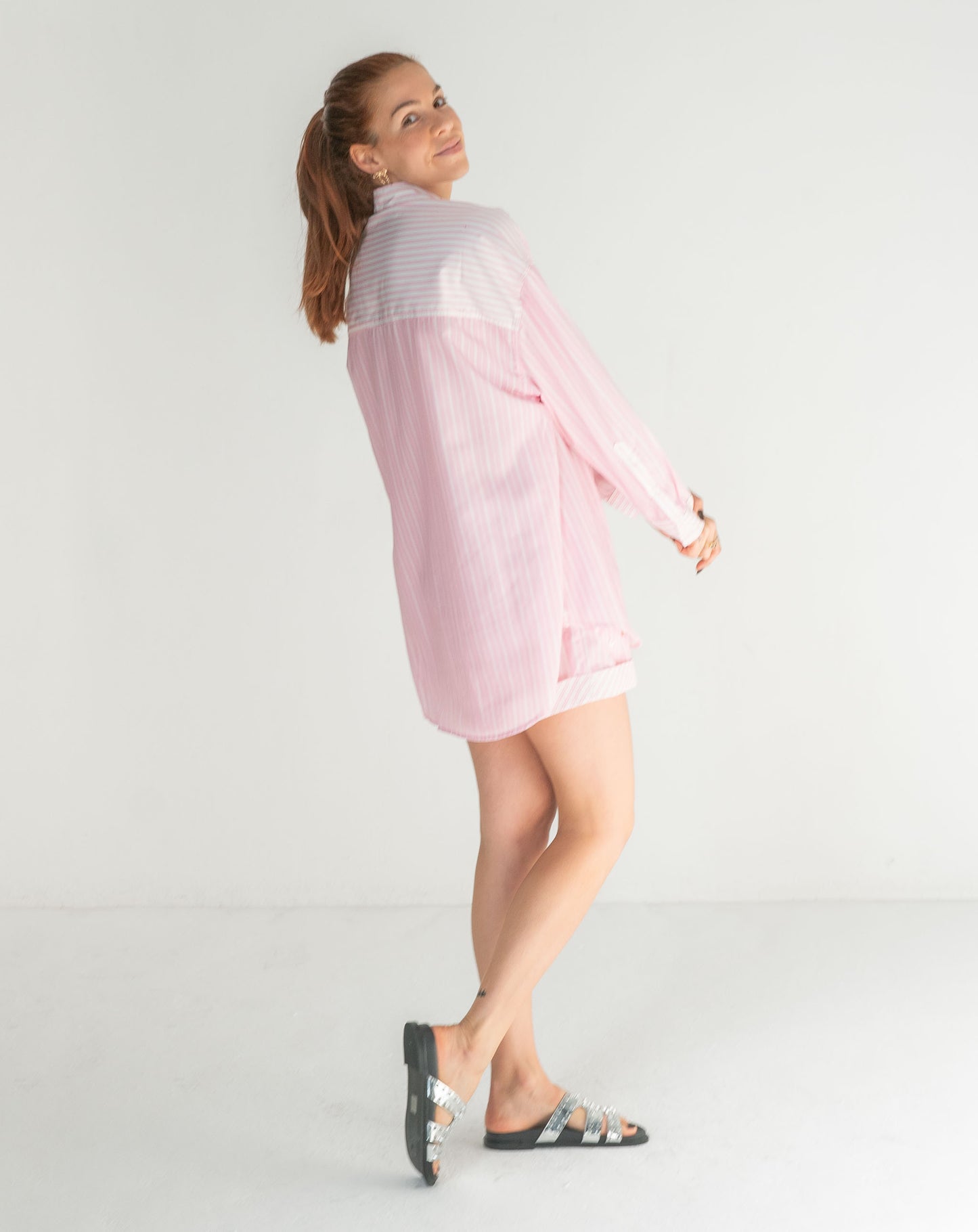 Ladies Paola Pink Shirt