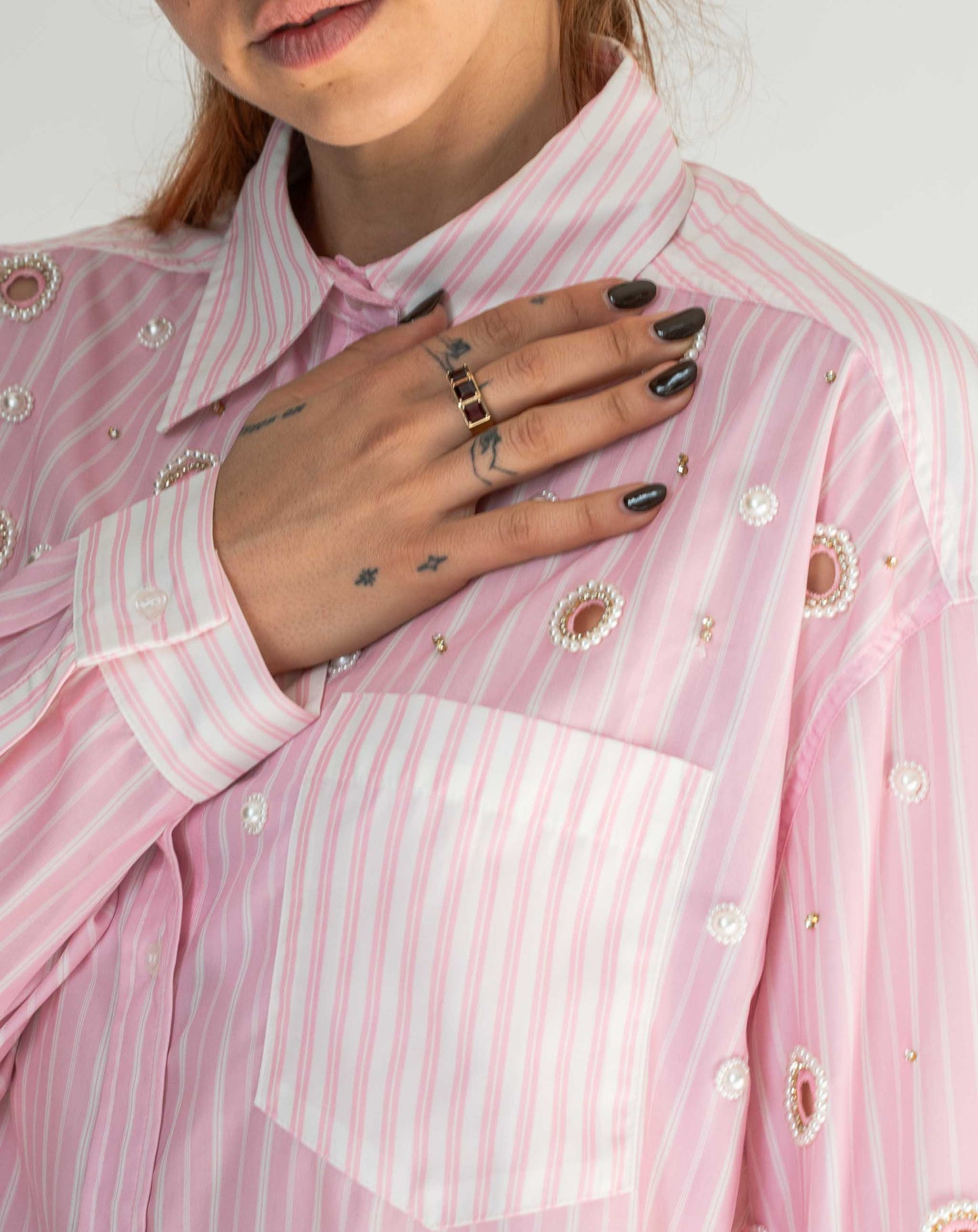 Ladies Paola Pink Shirt