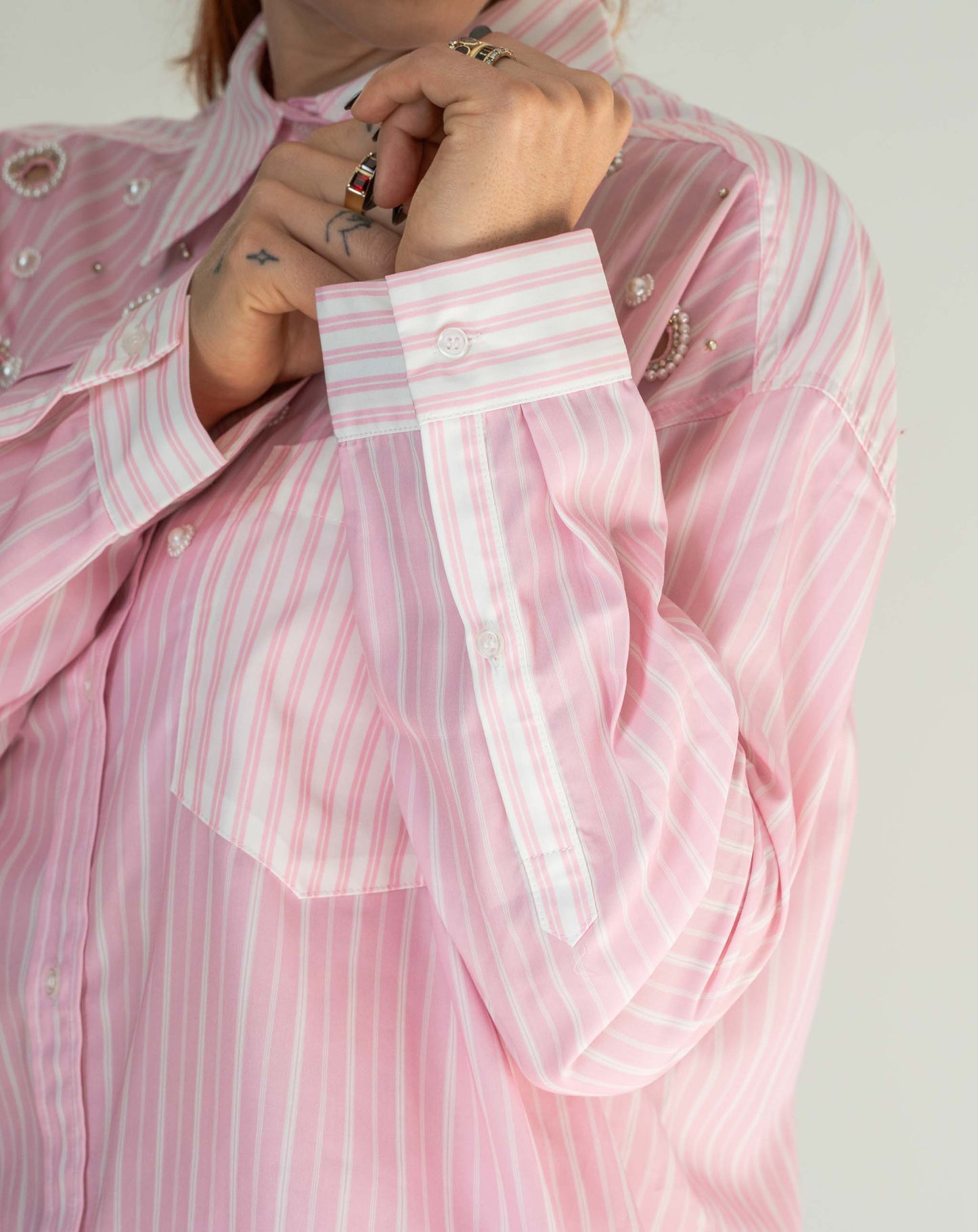 Ladies Paola Pink Shirt