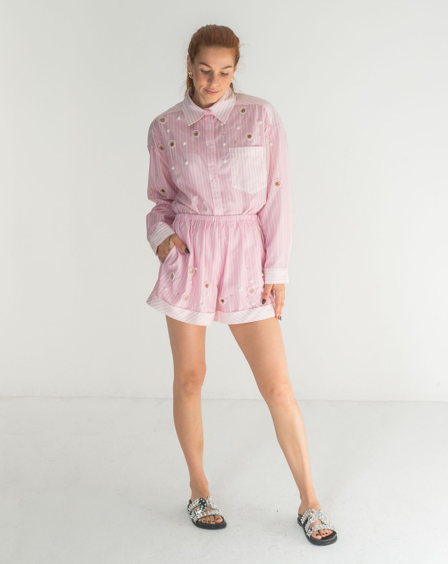 Ladies Paola Pink Short