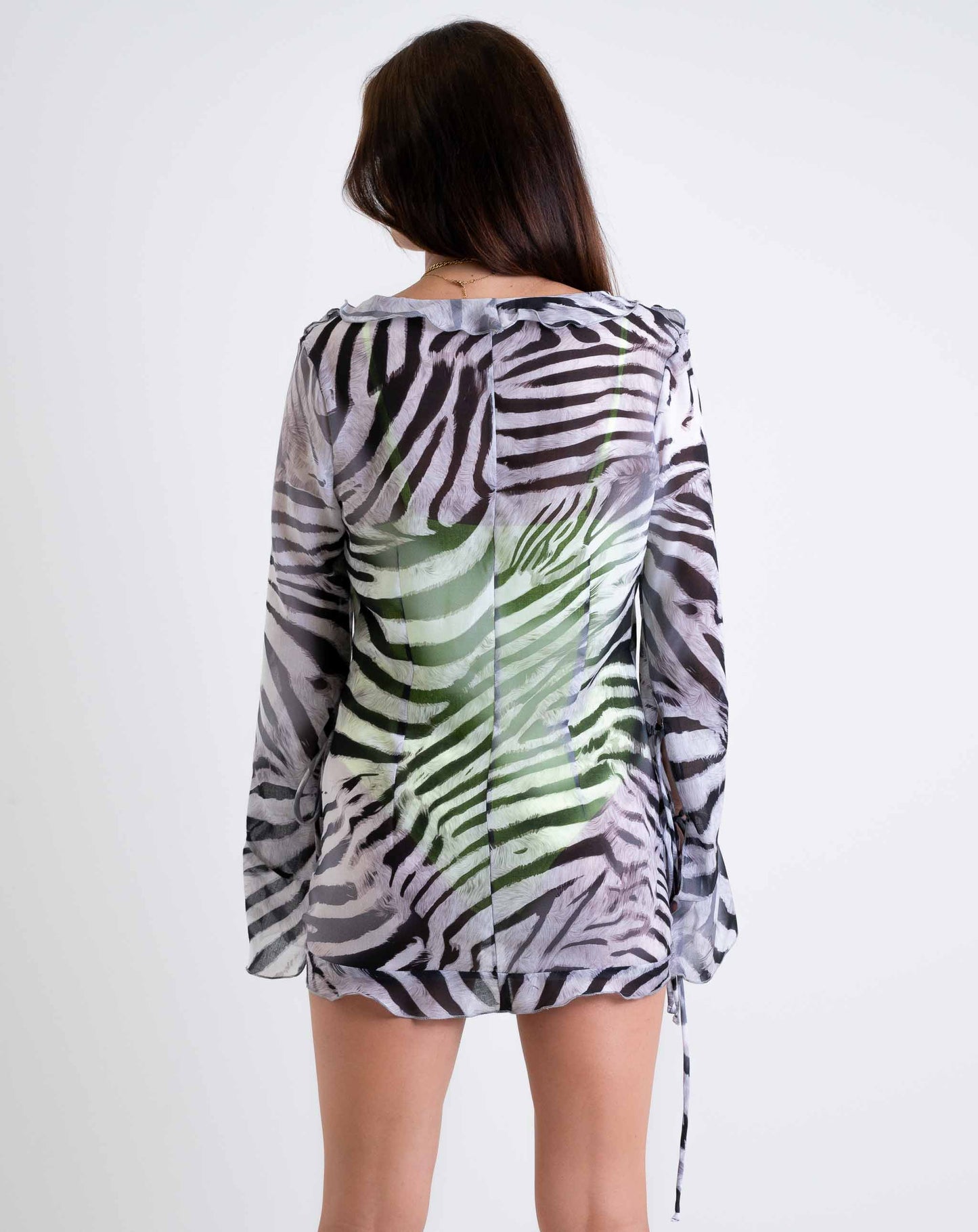 Aria Zebra Tunic - Multi / One Size - Dresses