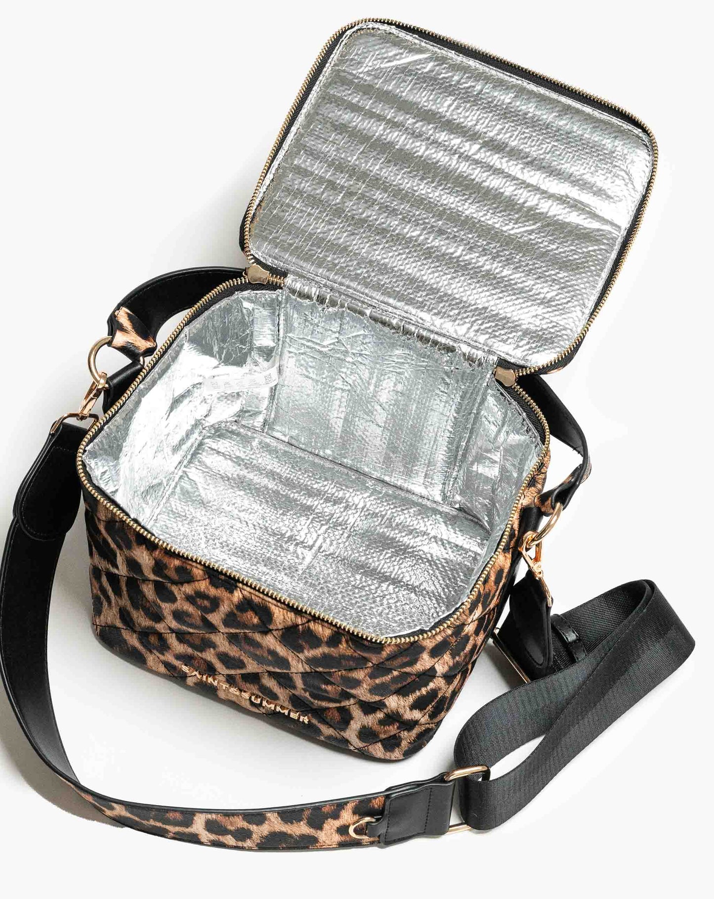 Zanna Small Leopard Cooler