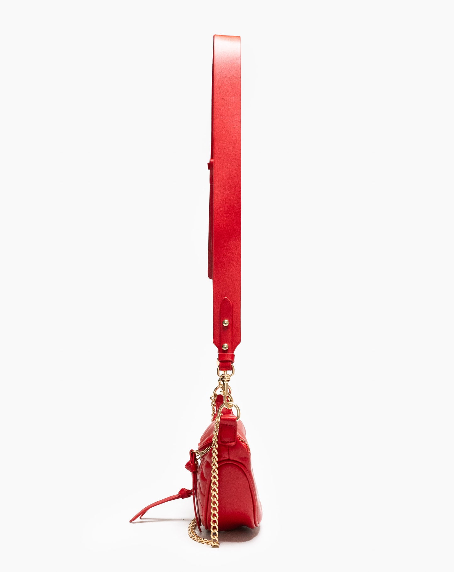 Vagabond Embroidered Bum Bag With Shoulder Chain