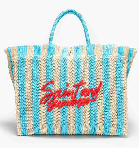 Ladies Lula 2 Tone Basket Bag