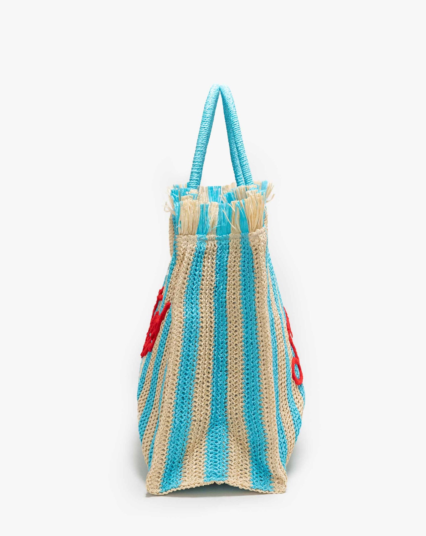 Ladies Lula 2 Tone Basket Bag