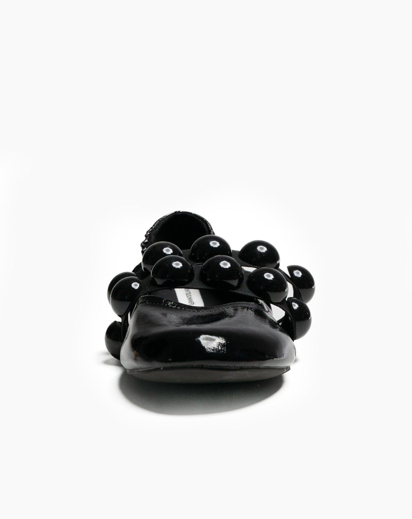 Ladies Sade Black Studded Pump Shoe