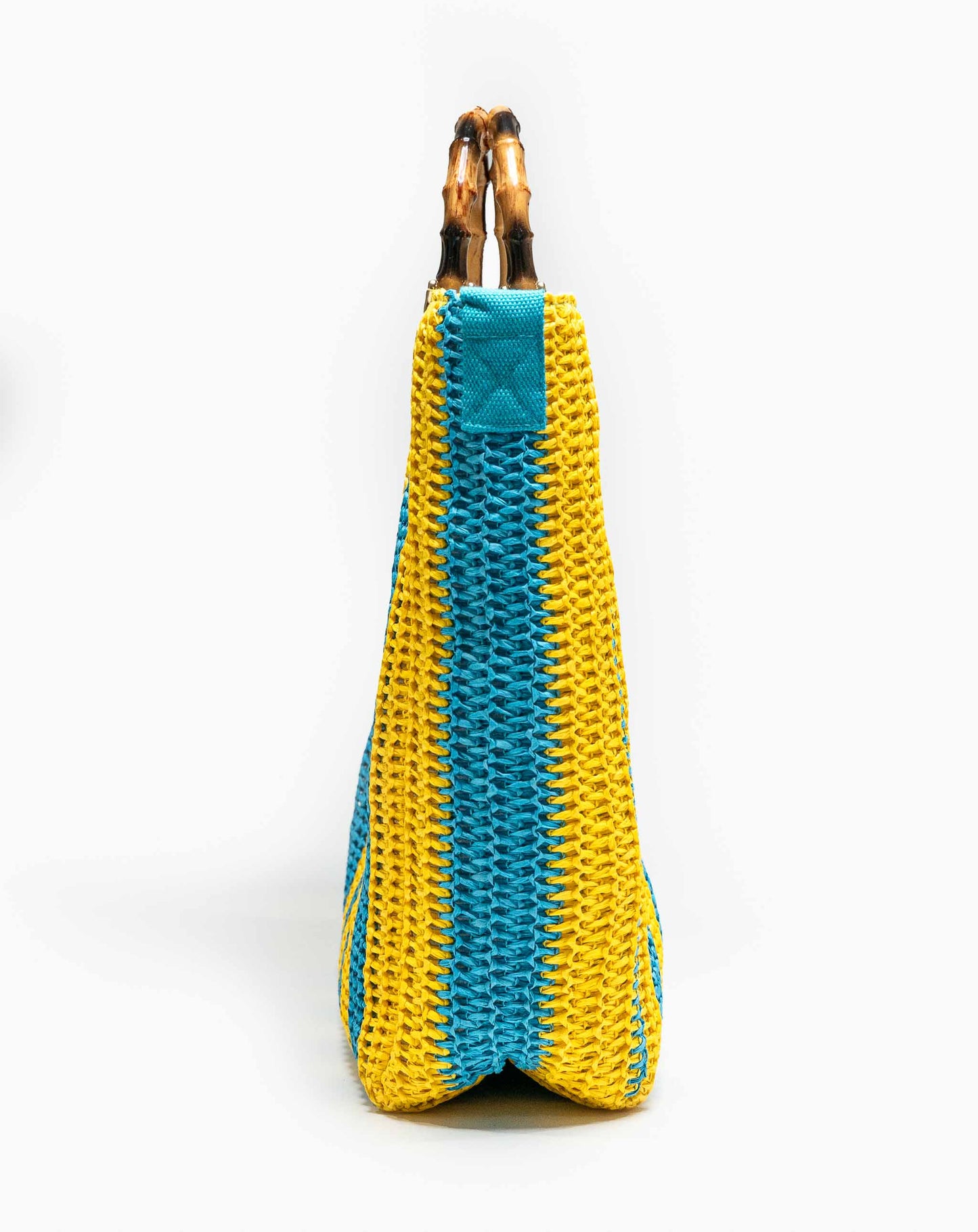 Ladies Jua 2 Tone Basket Bag
