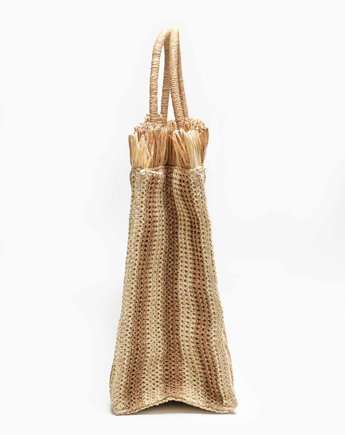 Ladies Lula 2 Tone Basket Bag