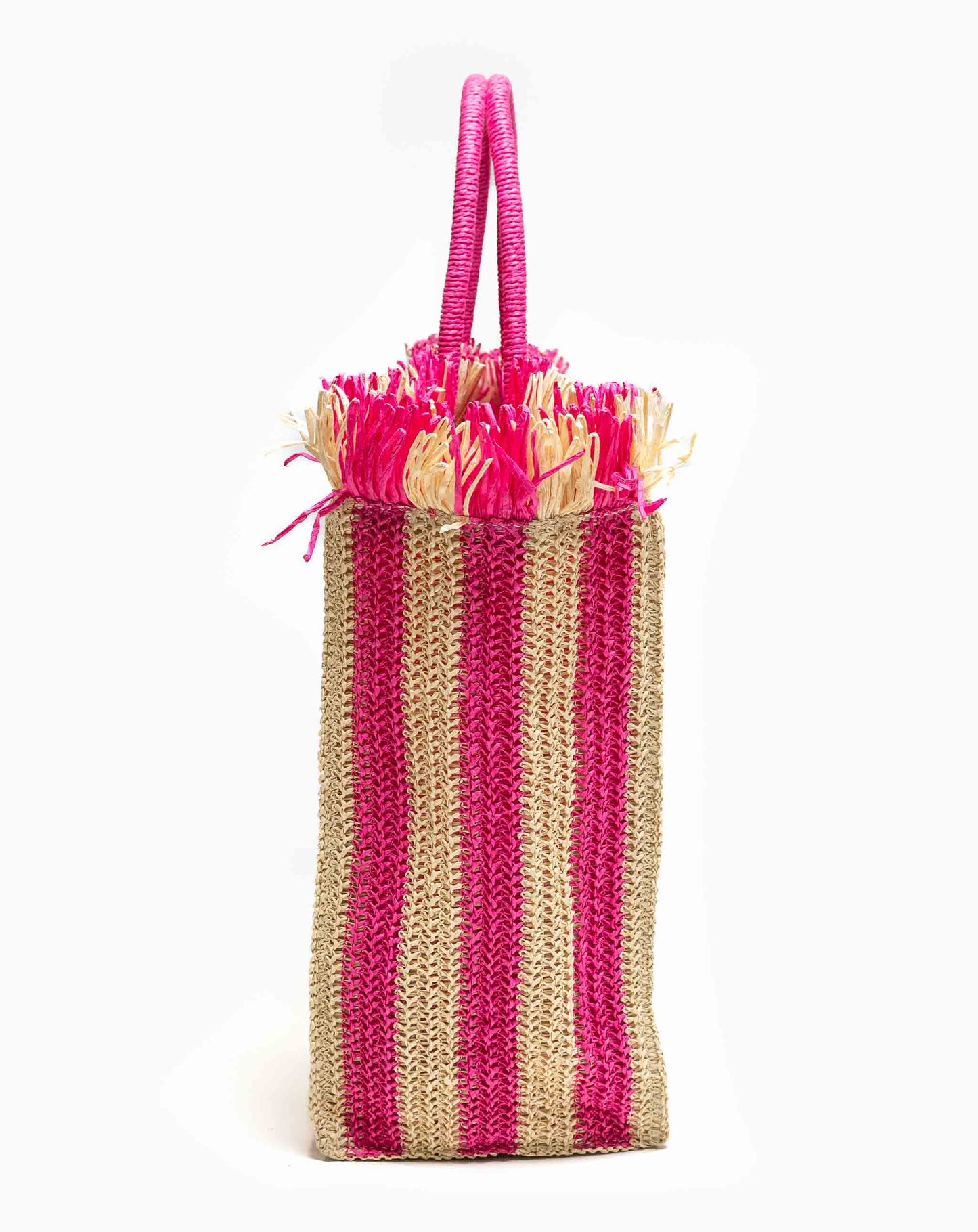 Ladies Lula 2 Tone Basket Bag