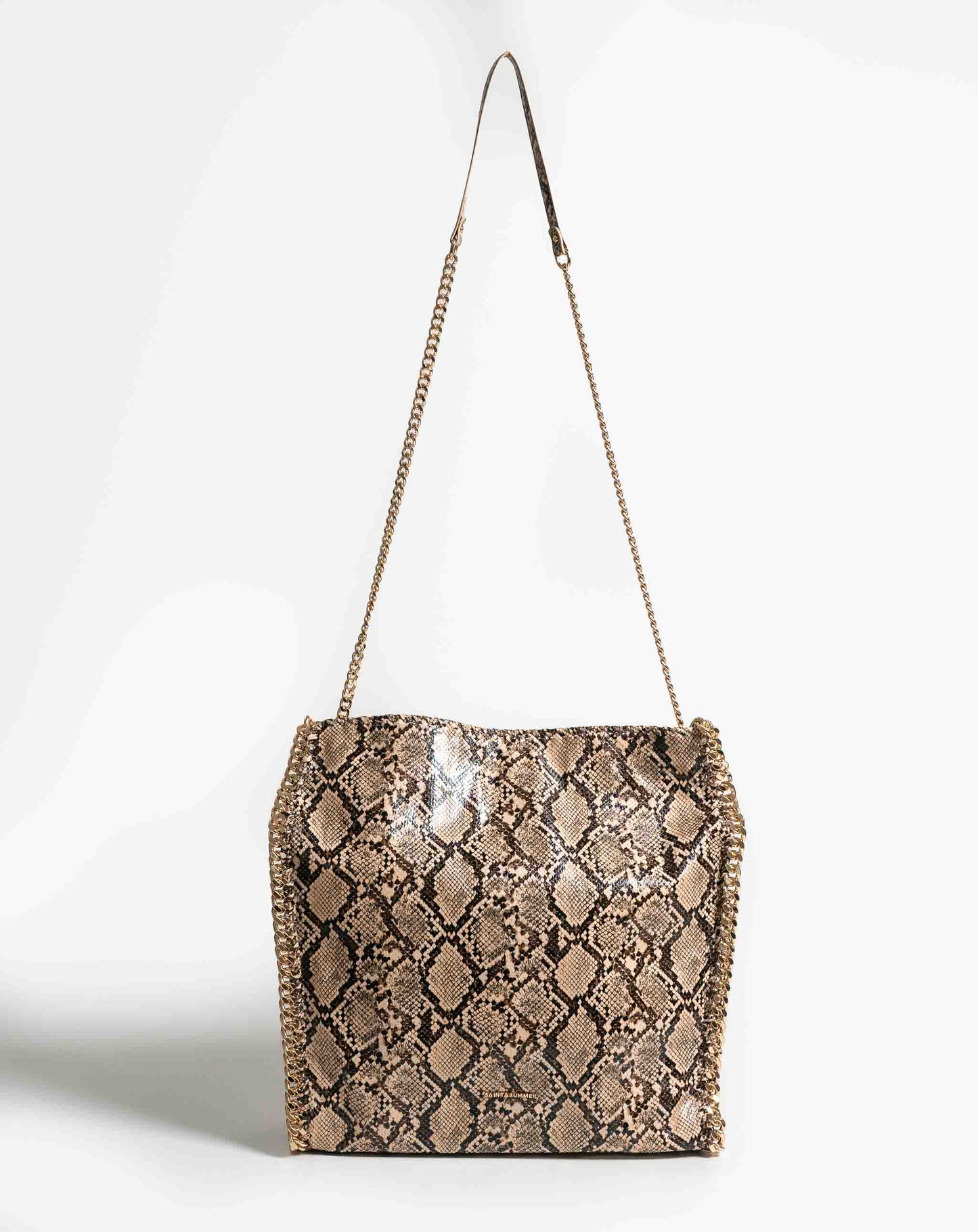 Ladies Liliana Slouch Tote Bag - Taupe - Bags