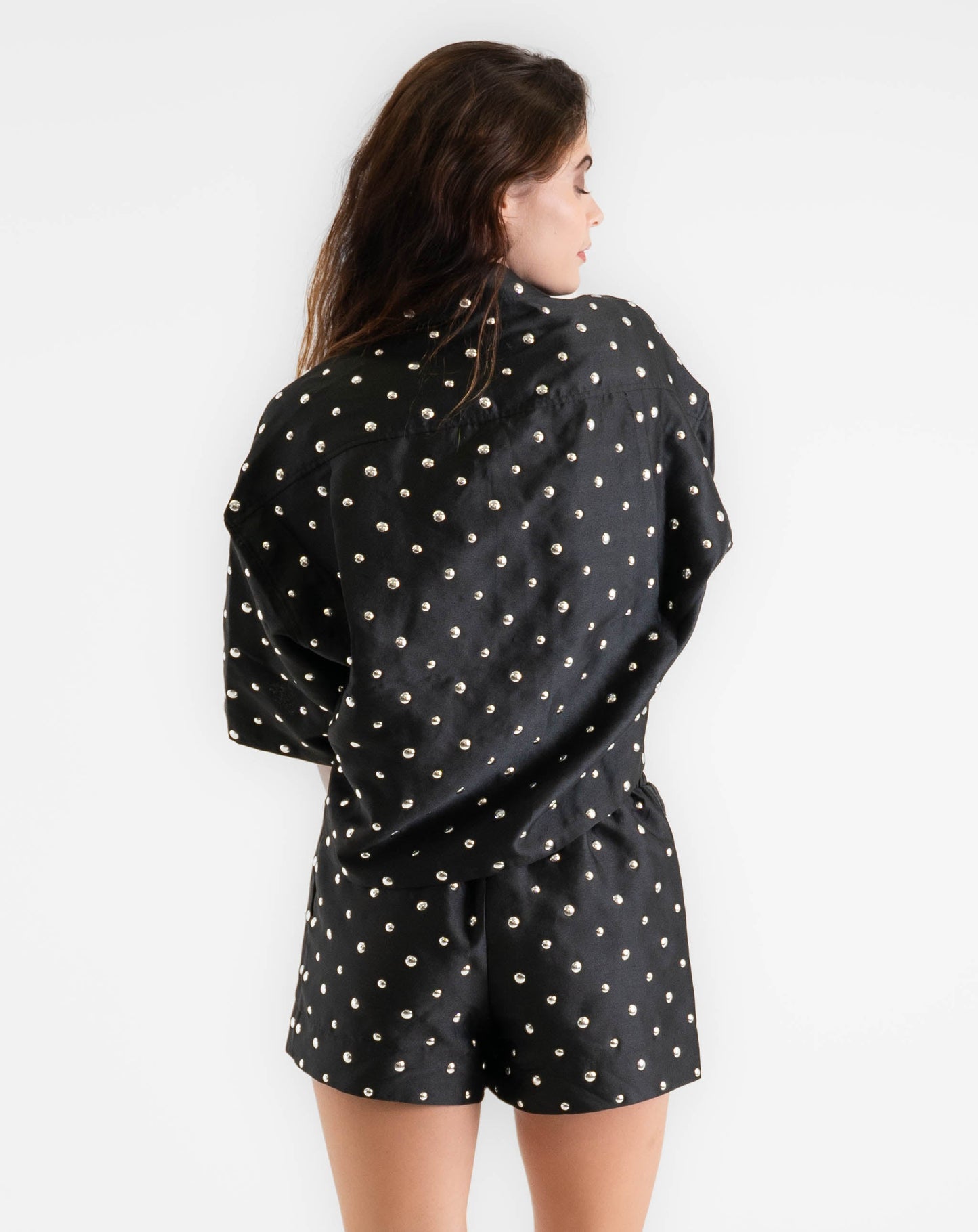 Ladies Noir Drawstring Short - Shorts