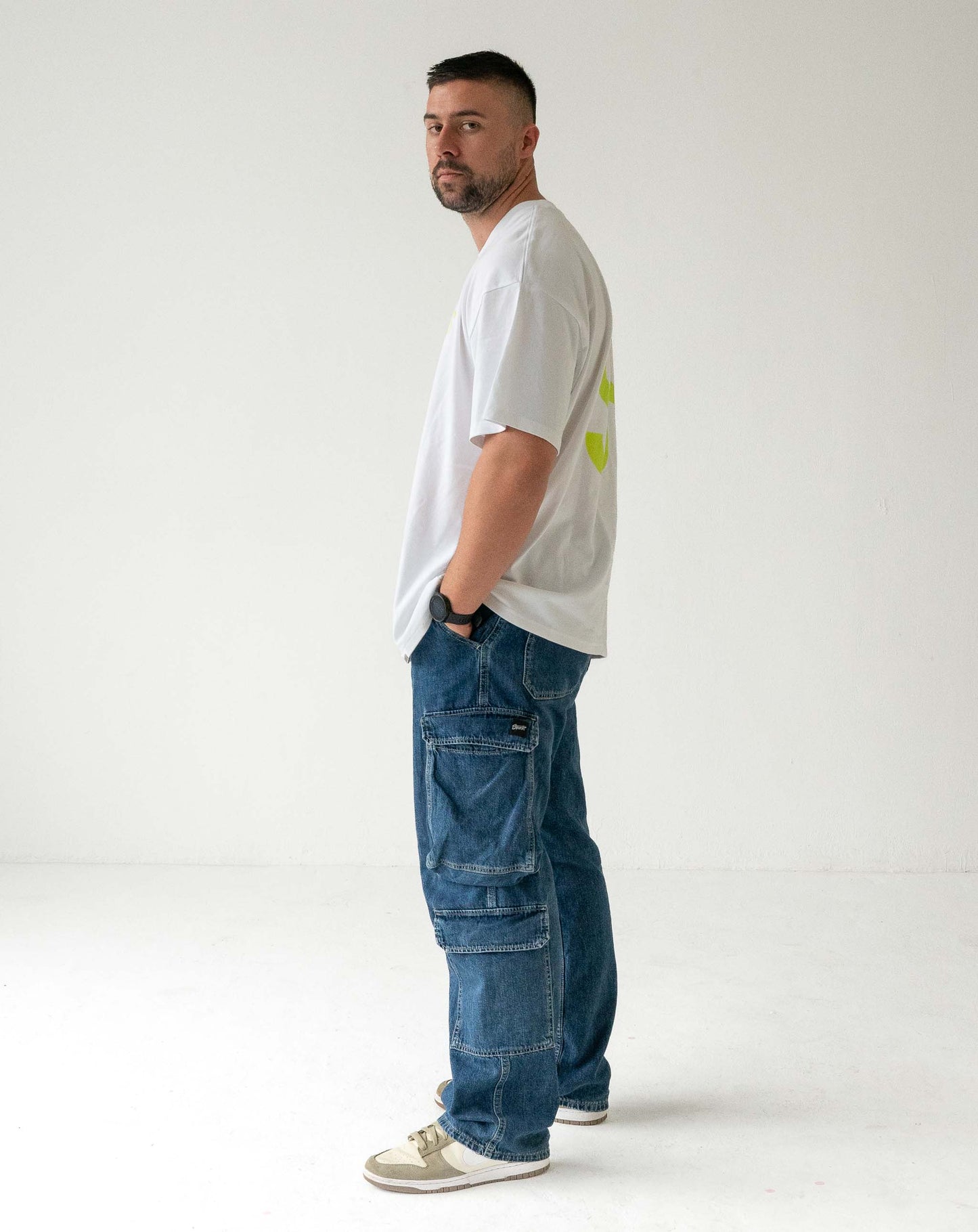 Unisex T-Shirt White - Lime Logo