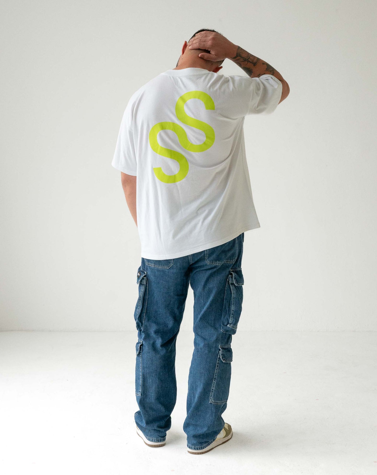 Unisex T-Shirt White - Lime Logo