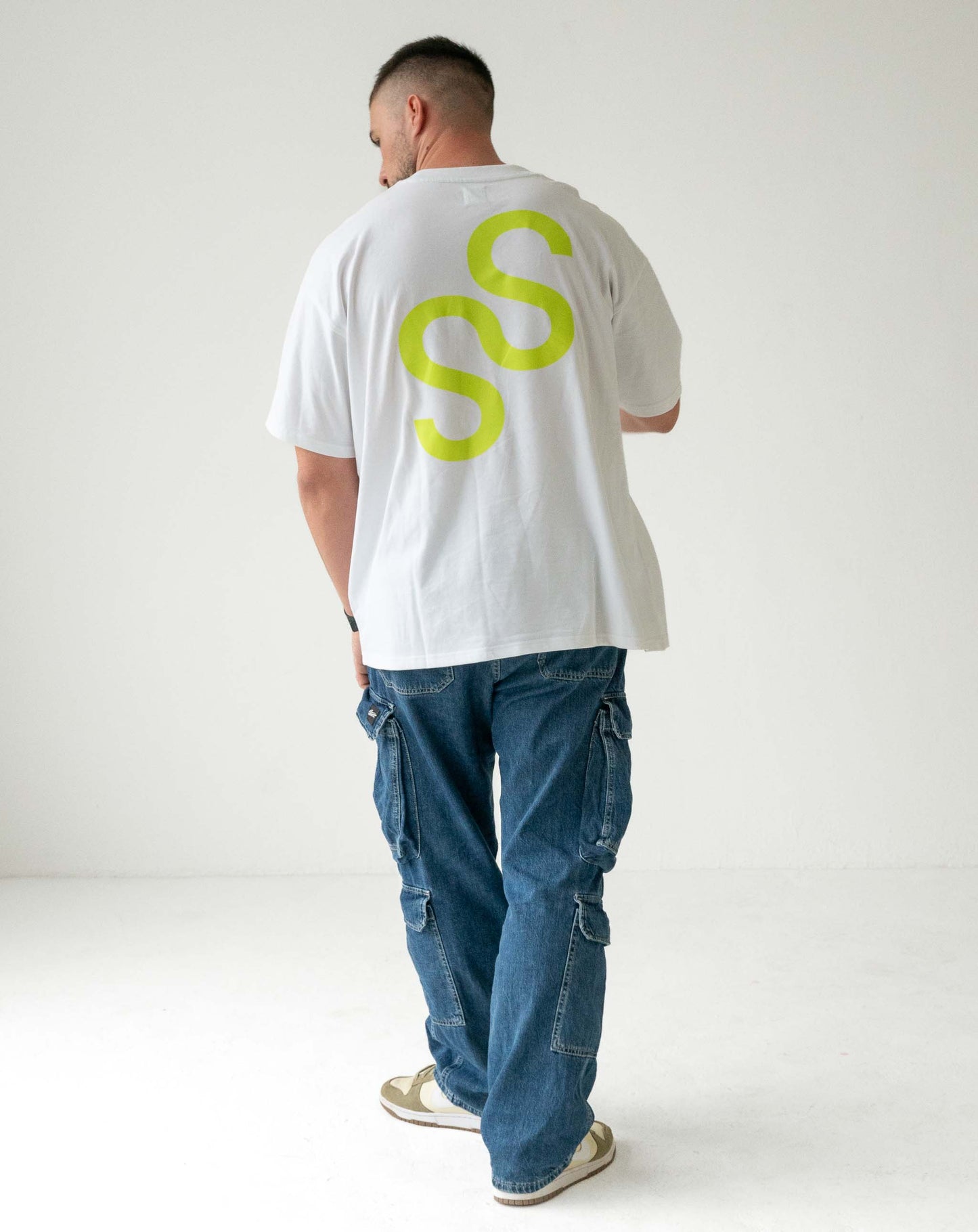 Unisex T-Shirt White - Lime Logo