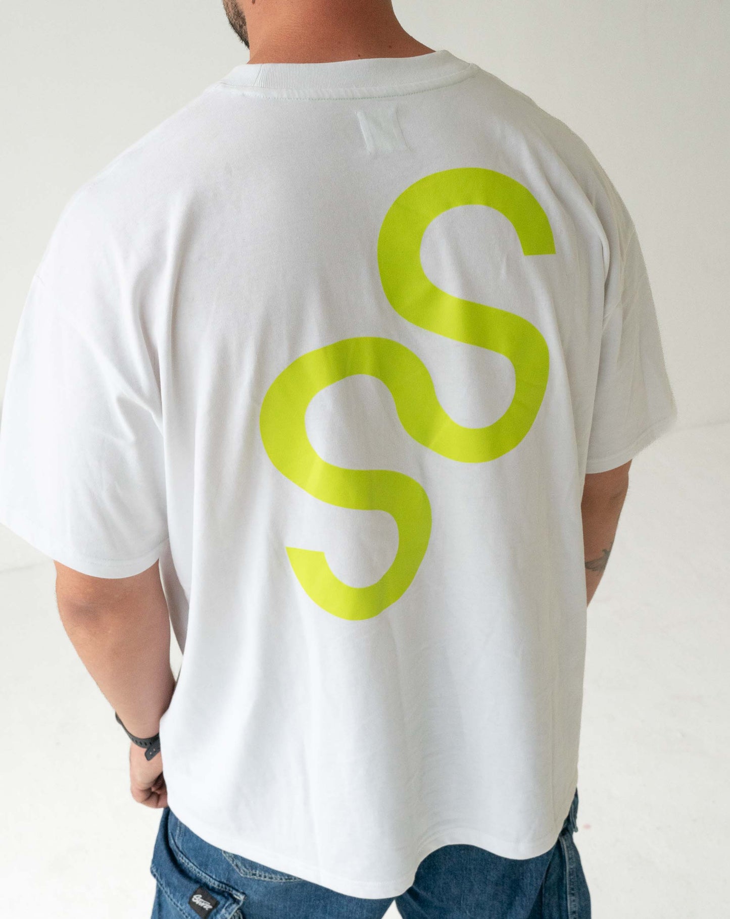 Unisex T-Shirt White - Lime Logo