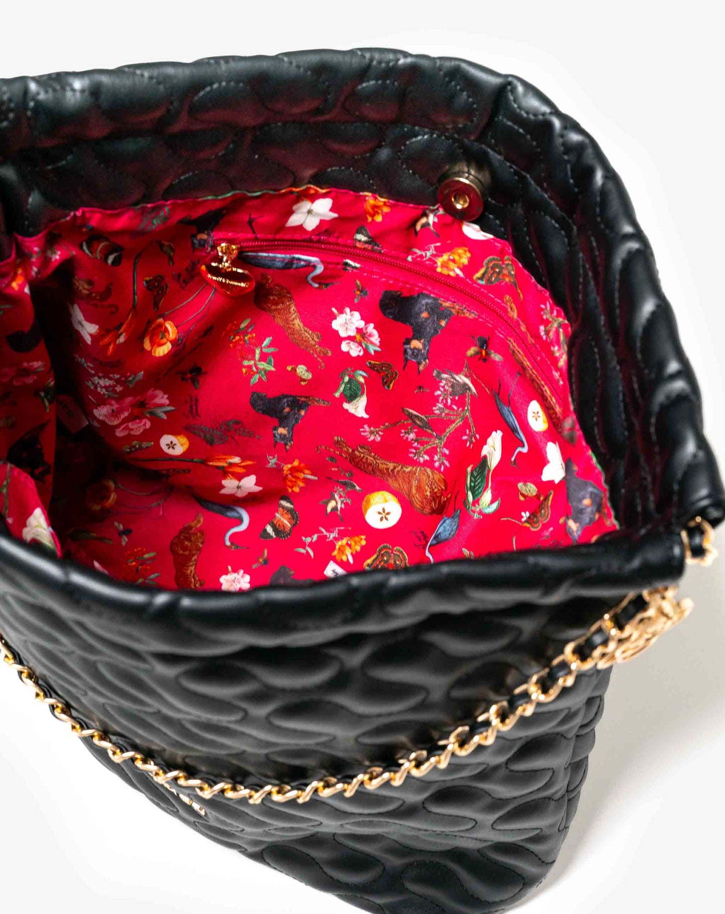 Ondina Slouchy Bag with Chain