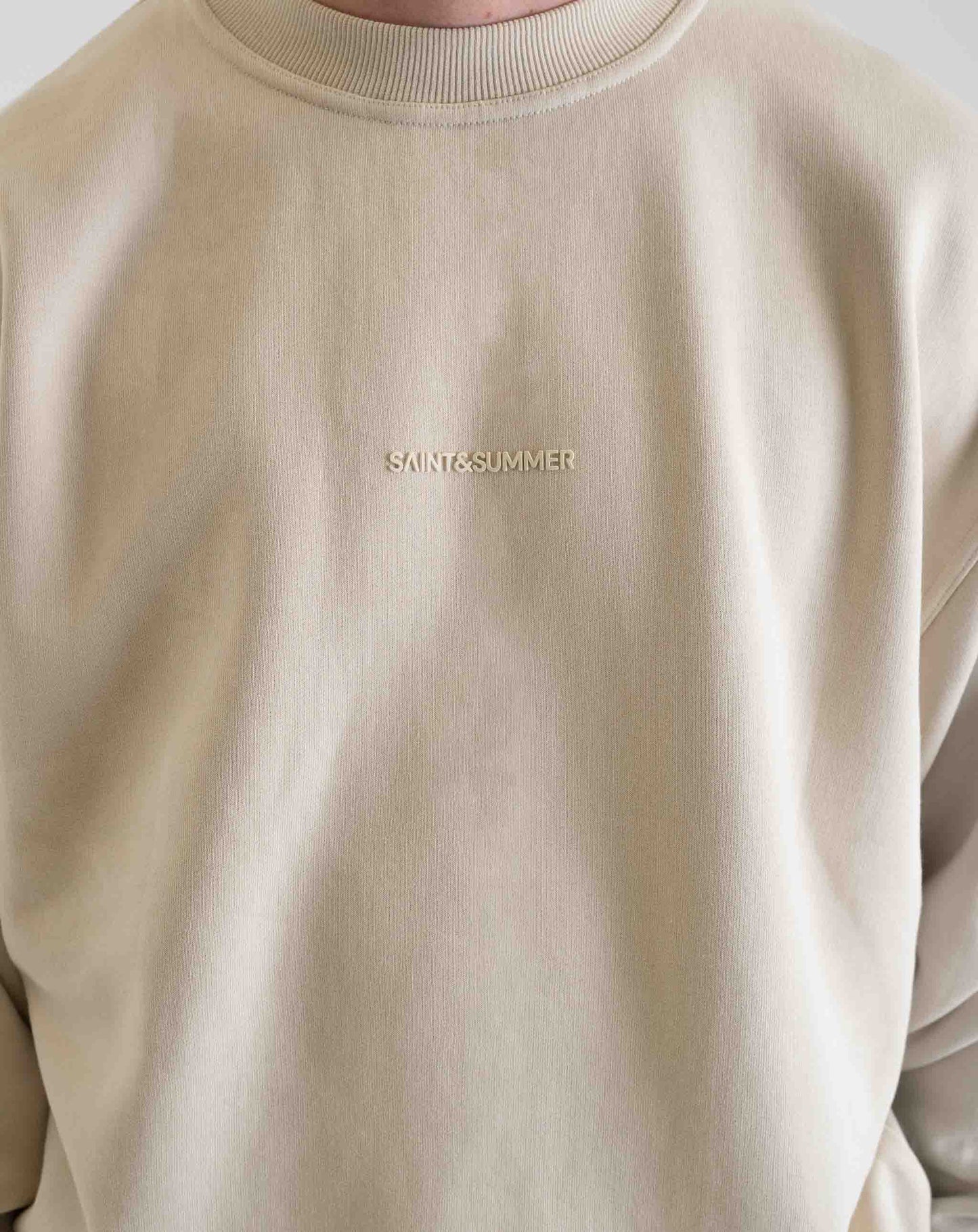 Unisex Basic Sweater - Ivory - Knitwear