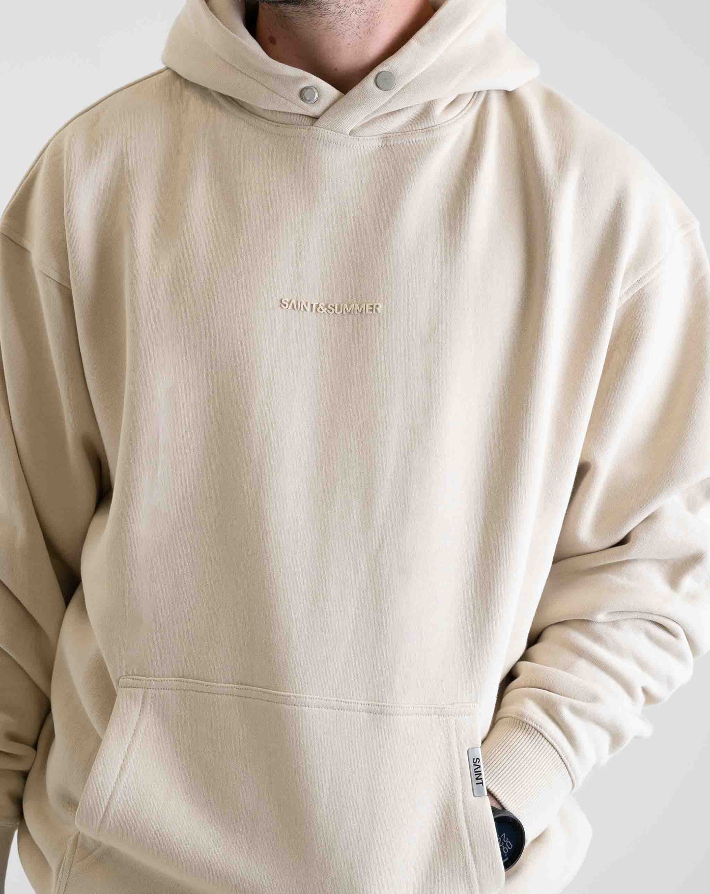 Unisex Basic Hoody - Ivory - Knitwear