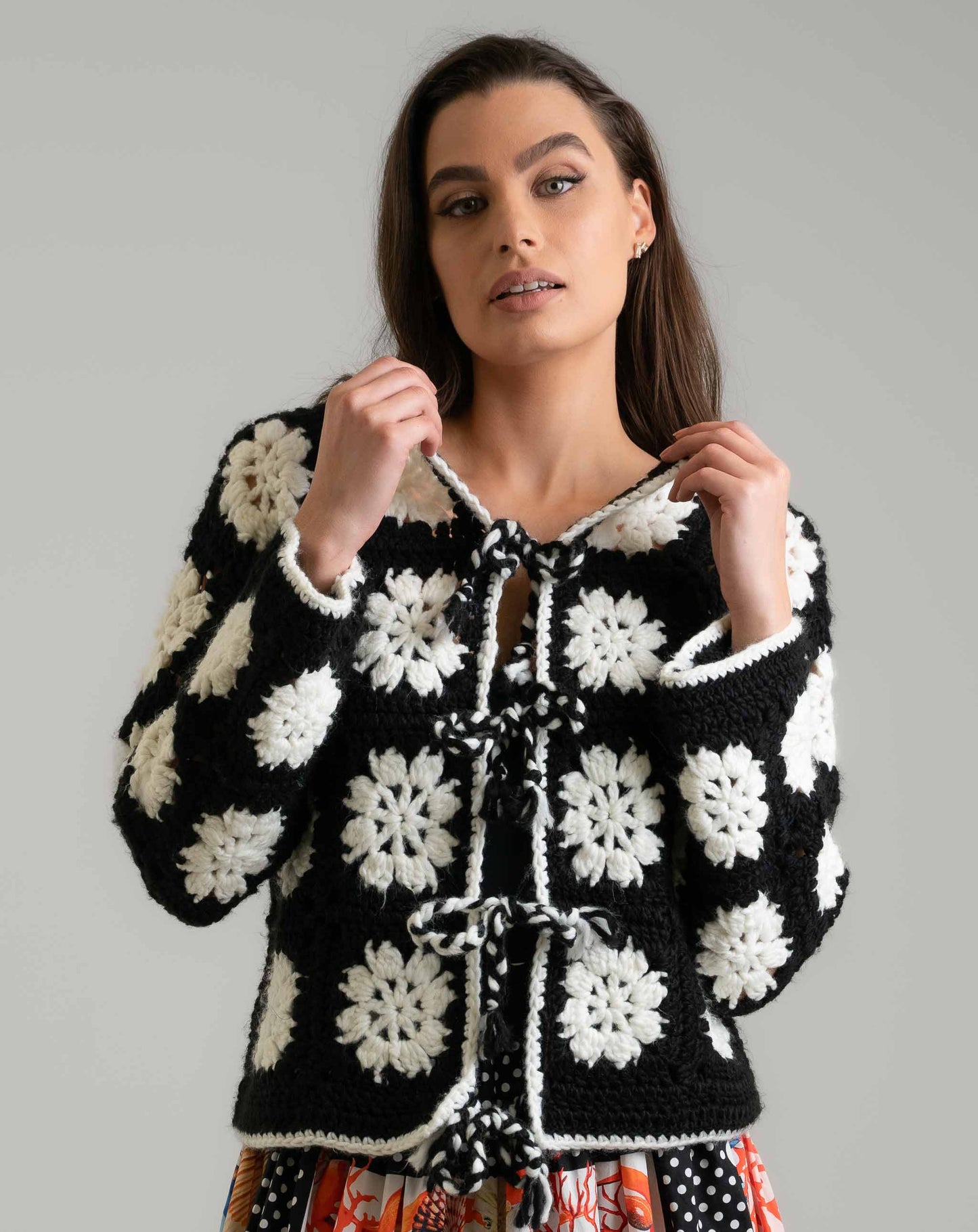 Ladies Daisy Cardigan - Knit Tops