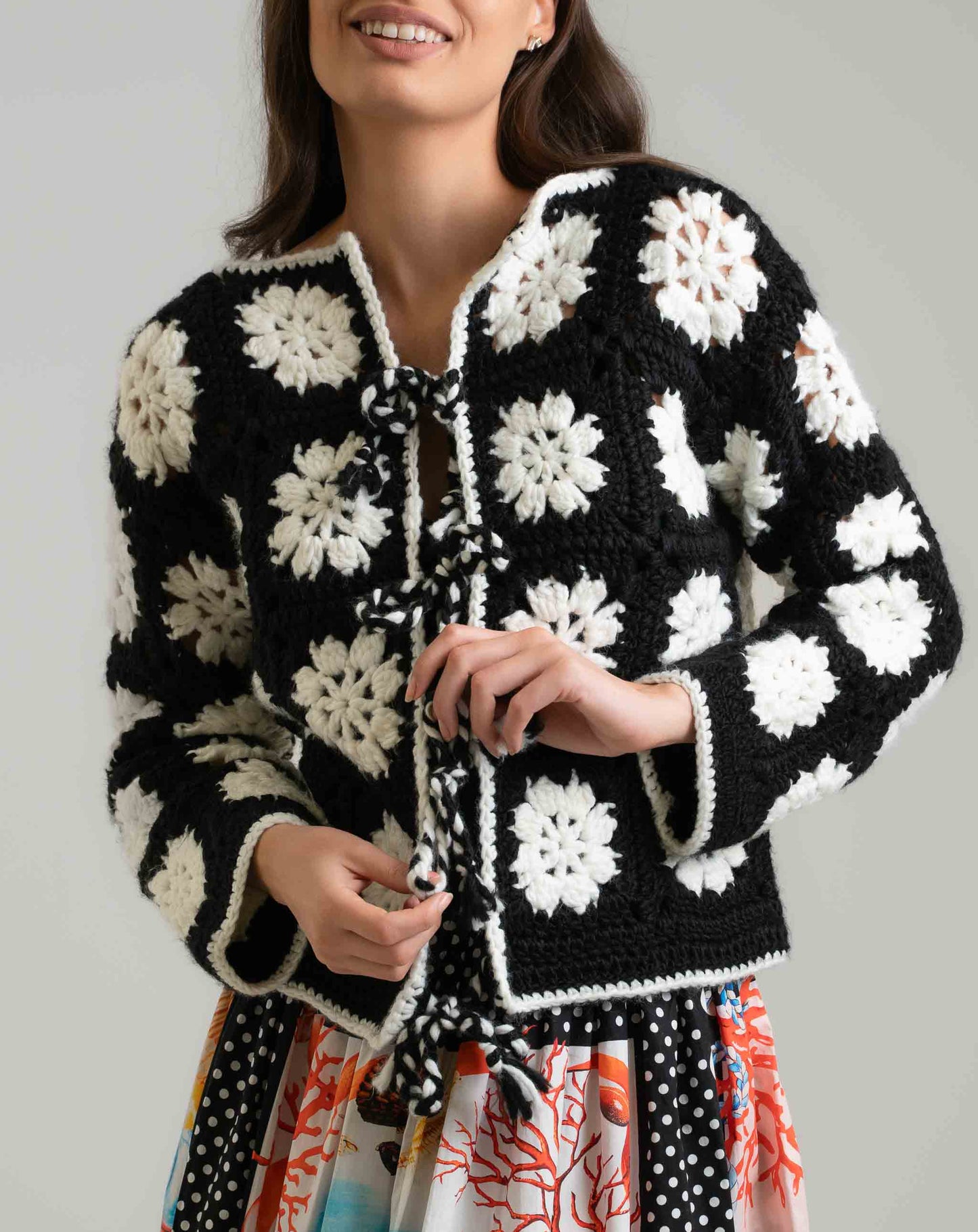 Ladies Daisy Cardigan - Knit Tops