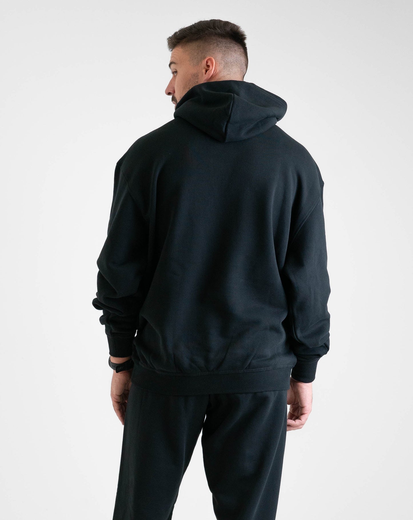 Unisex Basic Hoody - Black - Knitwear