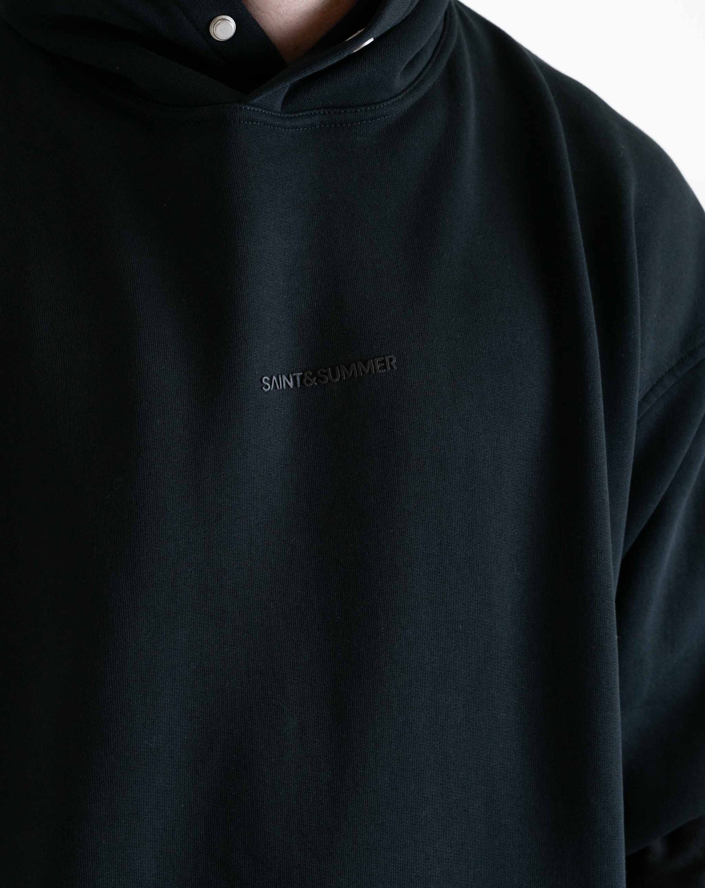 Unisex Basic Hoody - Black - Knitwear
