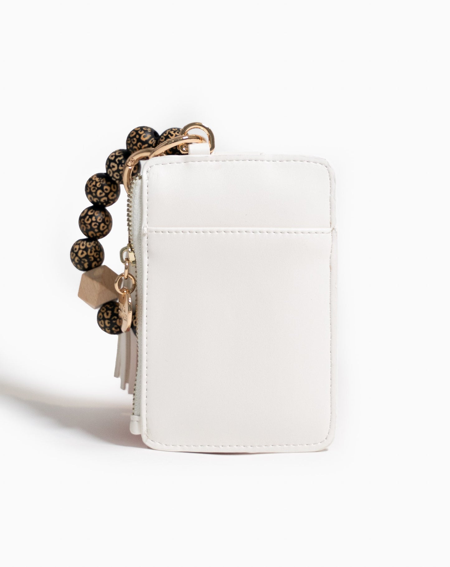 Ladies Leandra Bracelet Purse - White - Bags