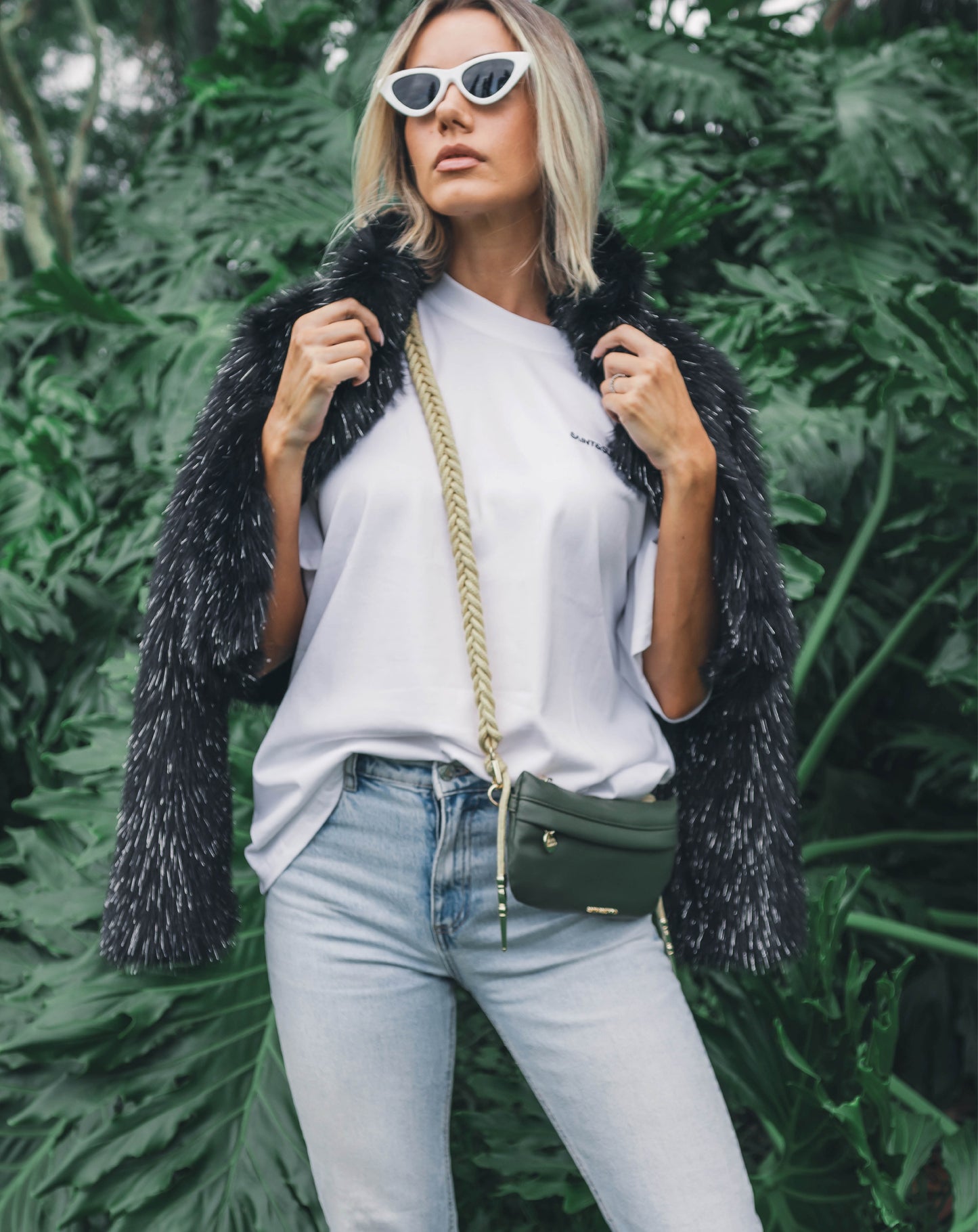 Palermo Faux Fur Short Jacket - Jackets