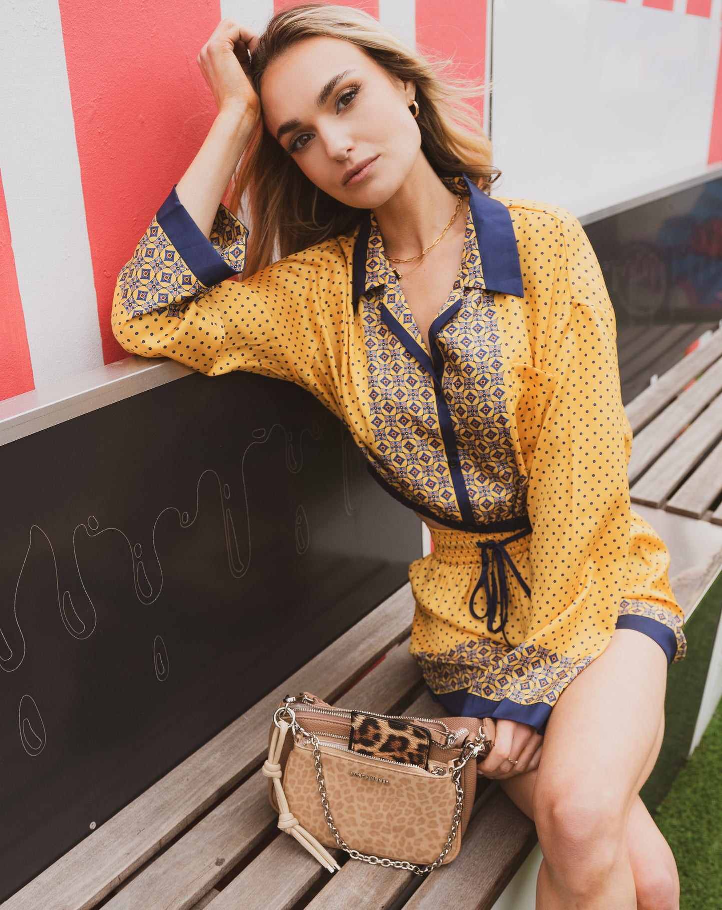 Ladies Livia Elasticated Shirt