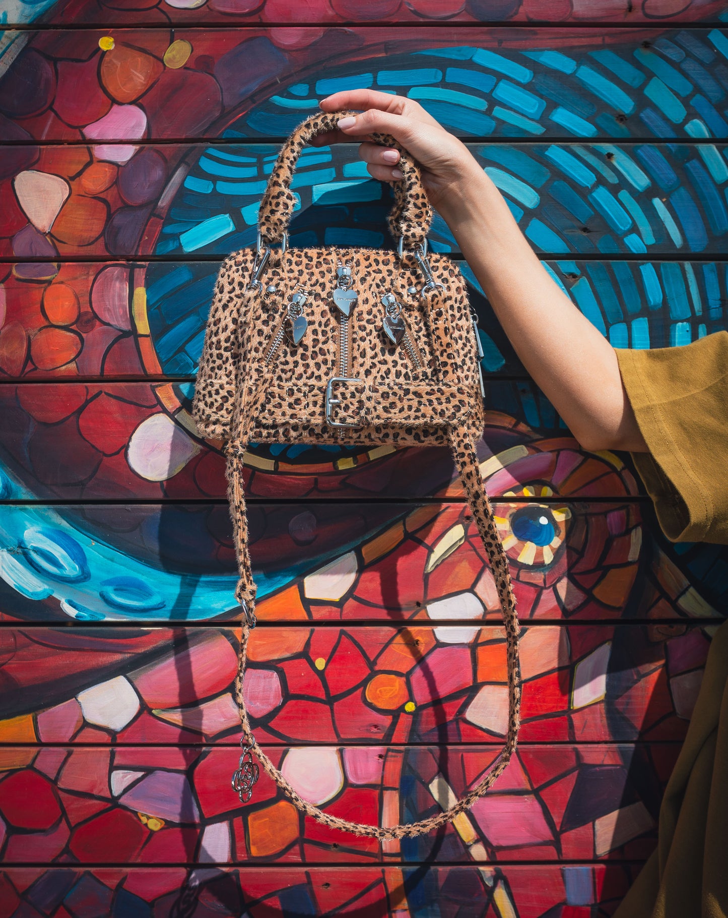 Spalla Pony Hair Top Handle