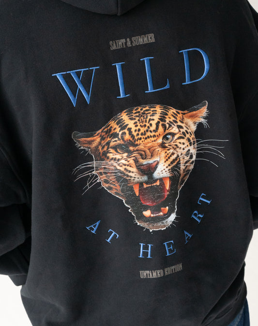 Unisex Wild Hoodie - Black