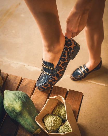 Ladies Leonora Penny Loafer Shoe 2 | SAINT&SUMMER