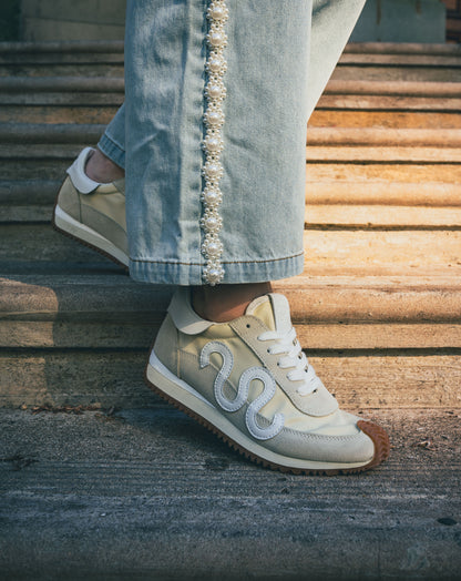 Ladies Fia Neutral Runner Sneaker