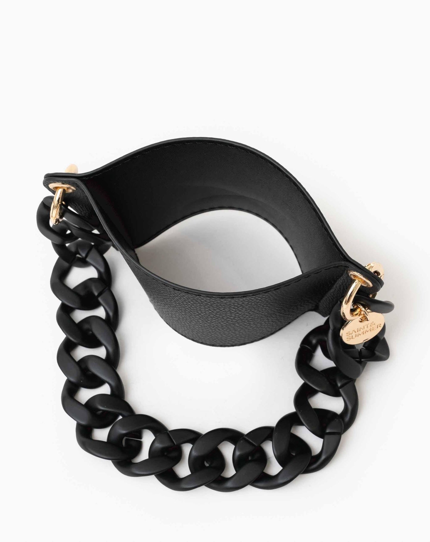 Ladies Chain Coffee Carrier - Black - Novelty
