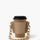 Ladies Chain Coffee Carrier - Gold - Novelty