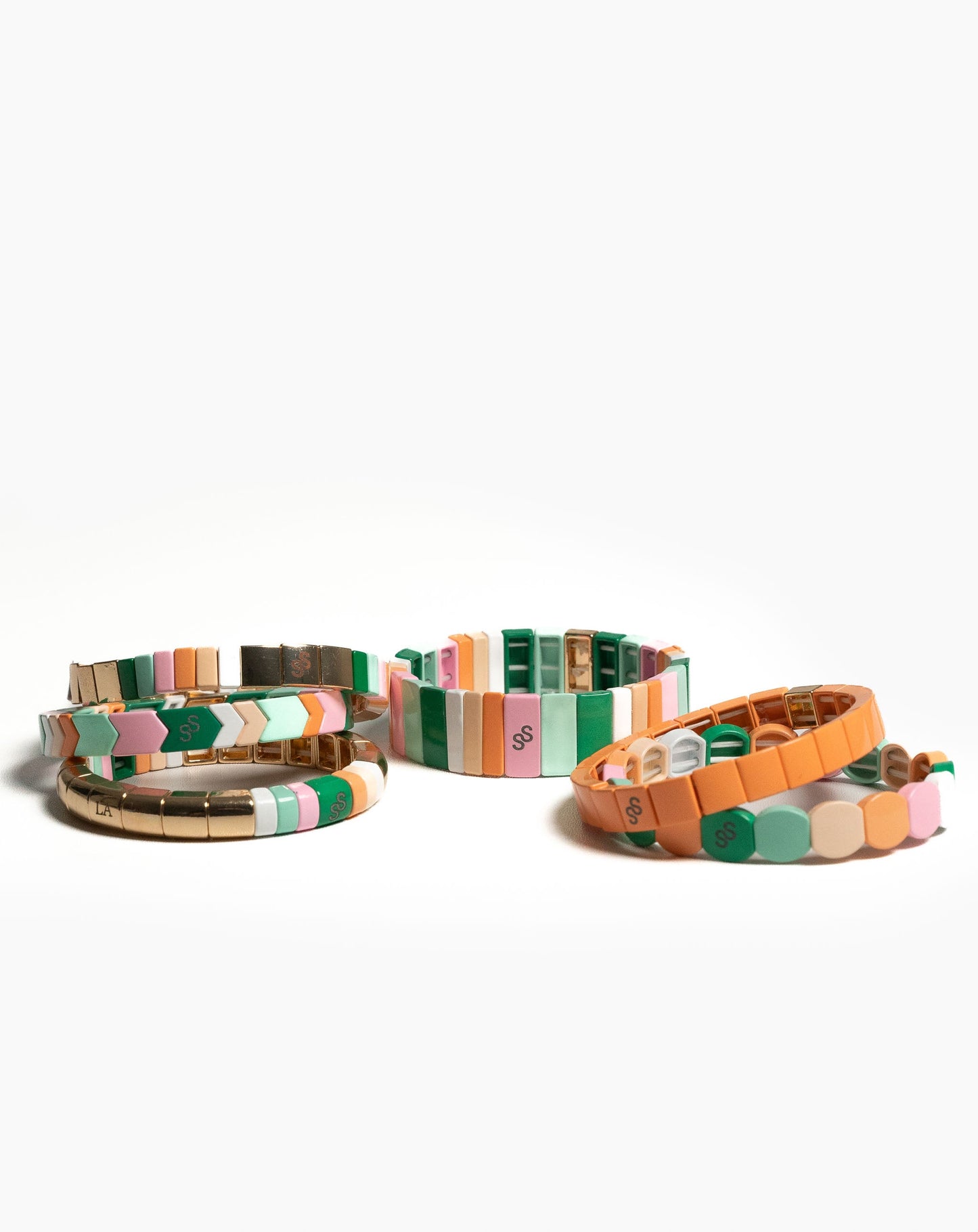 Thick Bracelet - Gold Multi - Multi / One Size - Novelty