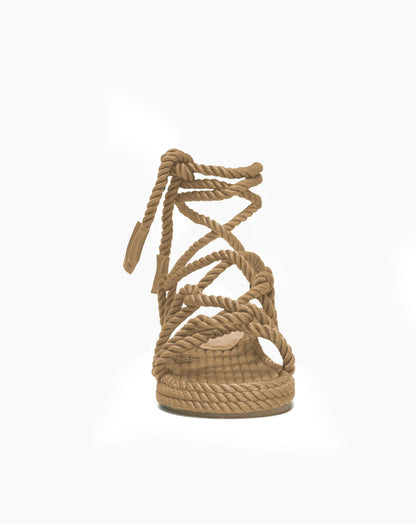 Ladies Ventura Rope Lace Up Sandal
