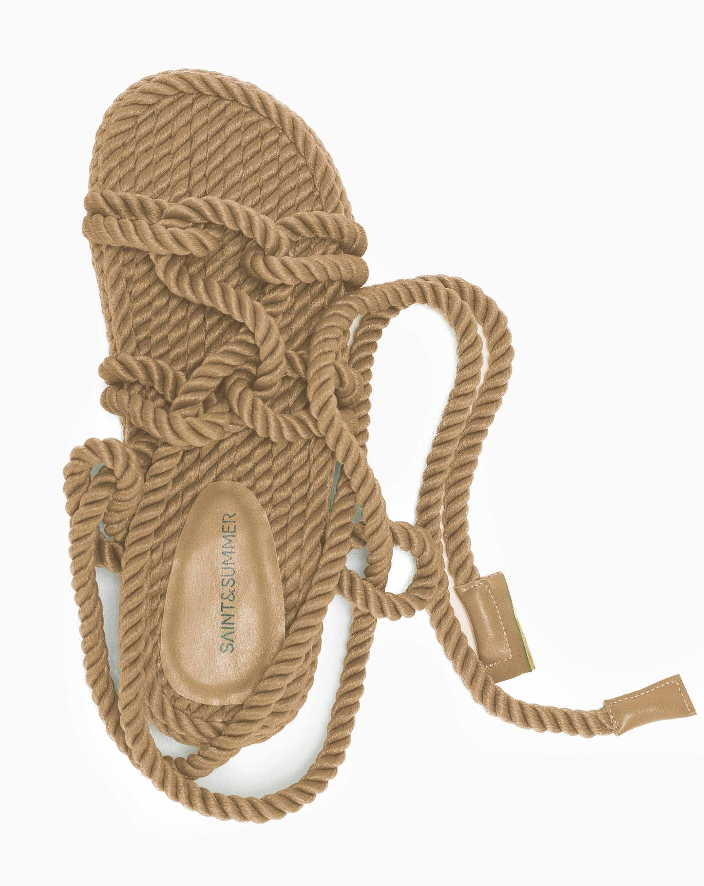 Ladies Ventura Rope Lace Up Sandal