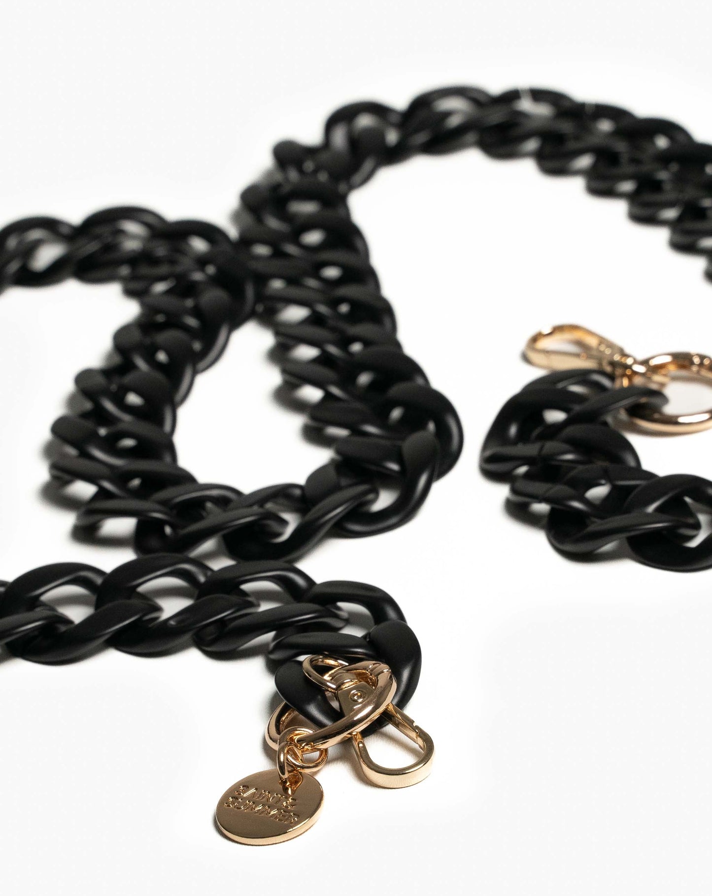 Long Phone Chain - Black - Black / One Size - Novelty