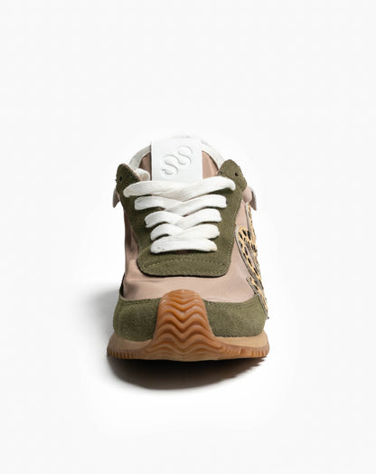 Ladies Fia Khaki Sneaker