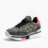 Ladies Asante Tweed Glitter Sneaker