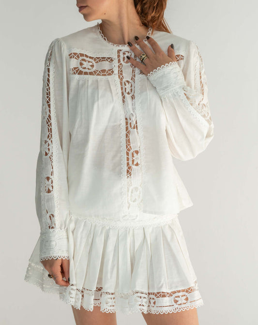 Ladies Serena White Shirt